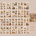 Four Seasons Series PET Journaling Scrapbooking Decoration Stickers Book ( 1pc )