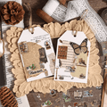 Medieval Story Retro Vintage Journaling Scrapbooking Sticker Sheets ( 3sheets )