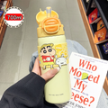 Shinchan Dual Sipper Steel Doubled Walled Insulated Bottle ( 1pc )