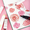 Aesthetic Love Heart Highliter Set ( 6pcs )