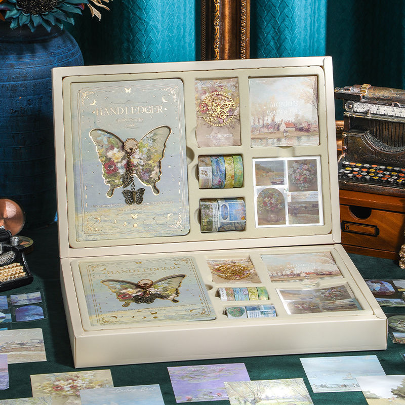 Premium Butterfly Journaling Gift Set ( 1set )
