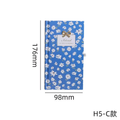 Fresh & Floral Bow Charm Hardbound Handbook Notebook Diary ( 1pc )