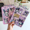 Kuromi Illusion Spiral Notebook Diary ( 1pc )