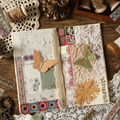 Lingering Amidst the Flower Series Journaling Scrapbooking Stickers Strips ( 20pcs )