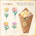 Floral Fragrance Series Journaling Scrapbooking Cutouts ( 8pcs )