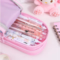 Sanrio Double Layer Multipurpose Pencil Stationery Pouch ( 1pc )