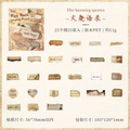 Memory Quotes Series Vintage English Label Journaling Scrapbooking Stickers ( 25pcs )