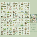 Four Seasons Series PET Journaling Scrapbooking Decoration Stickers Book ( 1pc )