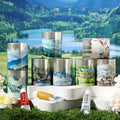 Scenery Journaling Scrapbooking Washi Tape Sticker Roll ( 4pcs )
