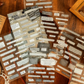 Retro Old Time English Quoted Series Journaling Scrapbooking Sticker Sheets ( 6sheets )