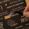 English Motivational Quoted Journaling Sticker Sheets ( 4 Sheets )