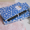 Fresh & Floral Bow Charm Hardbound Handbook Notebook Diary ( 1pc )
