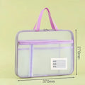 Aesthetic Mesh File Folder / Document Horizontal Folder Organizer A4 ( 1pc )