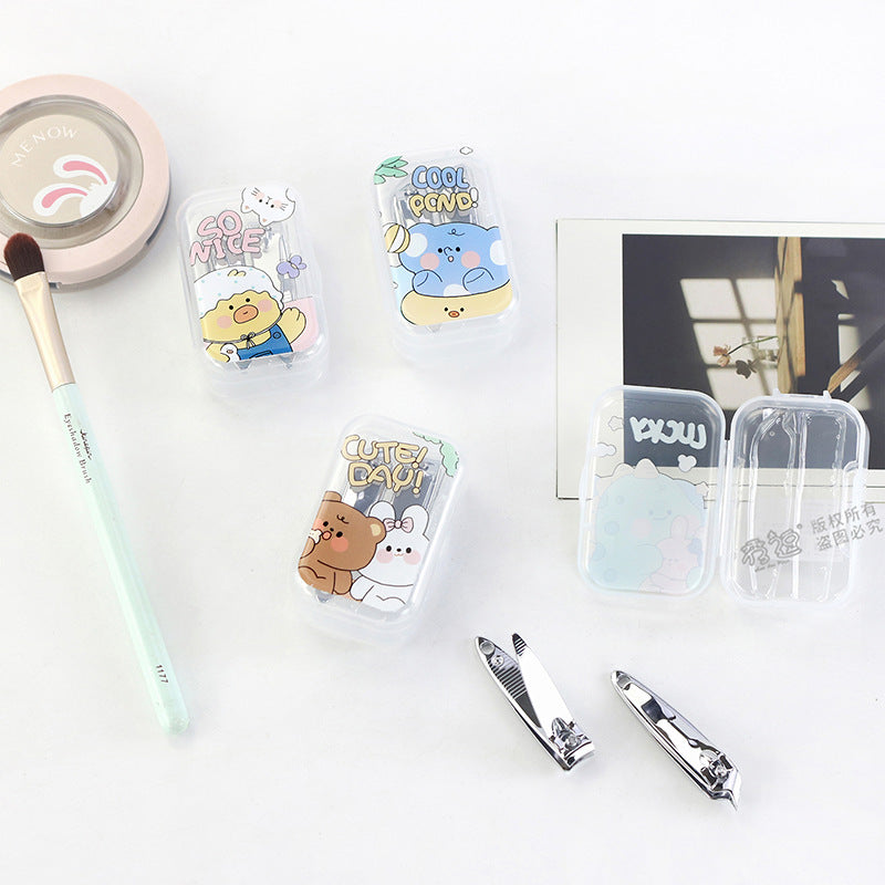 Kawaii Cute Animal Manicure Nail Cutter Set ( 2pcs )