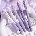 Japanese 5 in 1 Soft Grip Black Gel Pen Seta ( 5 pcs )