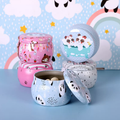Panda Round Tin Storage Box ( 1pc )