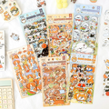 Cute Puppy Kitty Cat Journaling Scrapbooking Sticker Sheet ( 4 sheets )