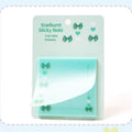 Starburst Bow Shimmer Sticky Notes ( 1pc )