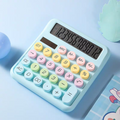 Pastel Calculator Solar / Battery Operated Big ( 1pc )