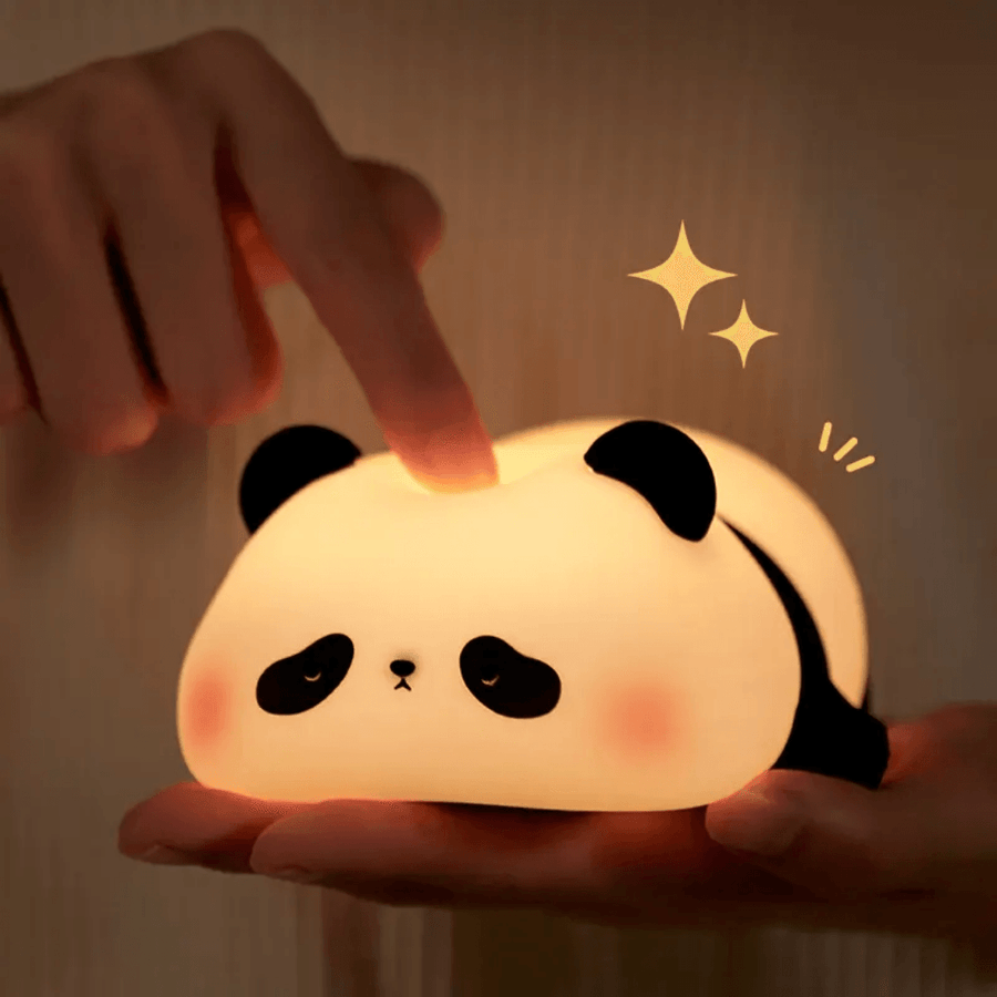 Panda Sleeping Silicone Lamp Rechargeable ( 1pc )