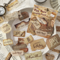 Memory Quotes Series Vintage English Label Journaling Scrapbooking Stickers ( 25pcs )