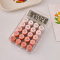 Semi Transparent Mechanical Calculator ( 1pc )
