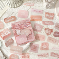 Memory Quotes Series Vintage English Label Journaling Scrapbooking Stickers ( 25pcs )