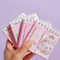 Kawaii Mini Spiral Daily Planner Notebook Diary ( 1pc )