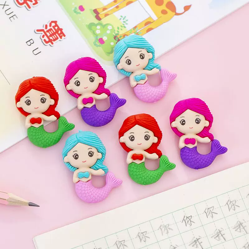 Mermaid Eraser ( 1pc )