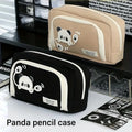 Panda Canvas Multipurpose Stationery Pouch ( 1pc )