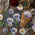 Floral Fragrance Series Journaling Scrapbooking Cutouts ( 8pcs )