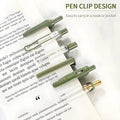 Aesthetic 6 in 1 Stationery Gel Pen Highlighter Set ( 1pc )