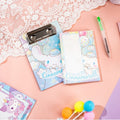 Sanrio ClipBoard Notepad With Pen ( 1pc )