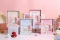 Milu Cat Kawaii Combination Lock Notebook Diary ( 1pc )