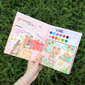 Watercolor Colouring Book ( 1pc )