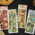 Morning Series Journaling Scrapbooking Sticker Sheets ( 6 sheets )