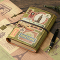 Vintage European Style Binder Journaling Notebook Diary Refillable ( 1pc )