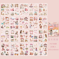 Four Seasons Series PET Journaling Scrapbooking Decoration Stickers Book ( 1pc )
