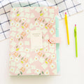 Floral Aesthetic File Folder with Button Lock ( 1pc )
