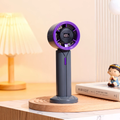 High Speed Six Speed Portable Hand Fan Rechargeable ( 1pc )