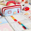 Pinteresty House Shaped Multipurpose Stationery Pencil Pouch ( 1pc )