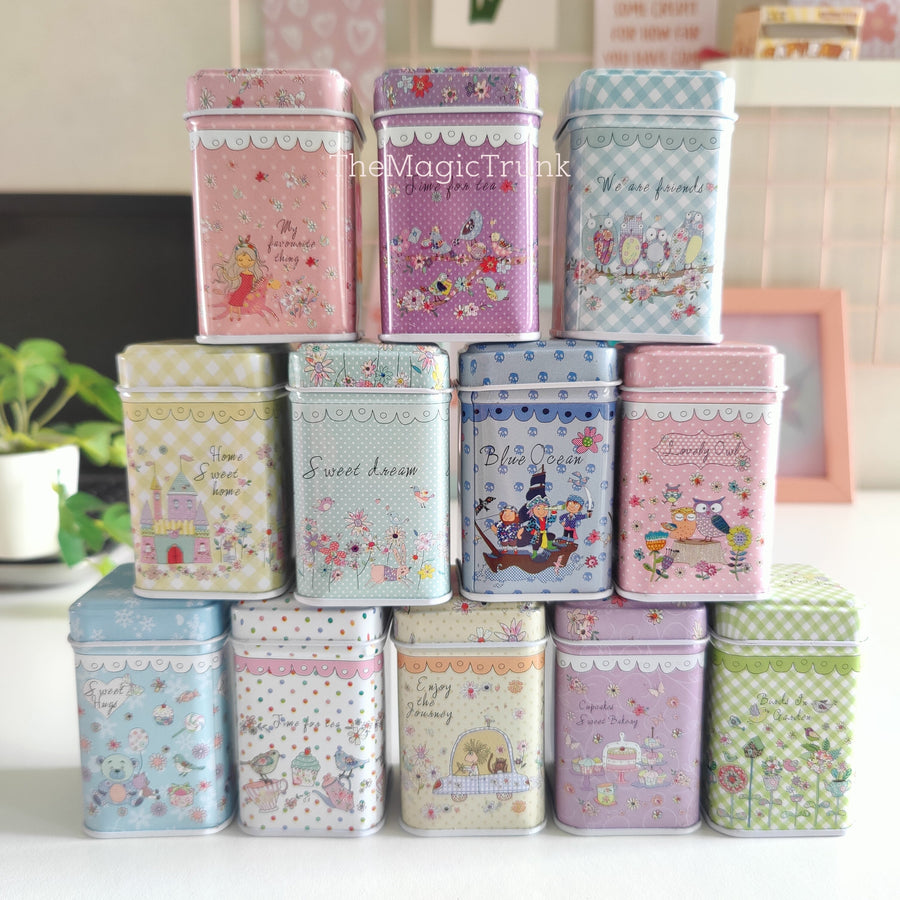 Pinteresty Tin Storage Box ( 1pc )