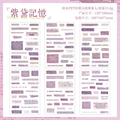 Retro Old Time English Quoted Series Journaling Scrapbooking Sticker Sheets ( 6sheets )