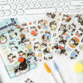 Cute Puppy Kitty Cat Journaling Scrapbooking Sticker Sheet ( 4 sheets )