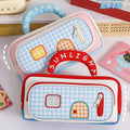 Pinteresty House Shaped Multipurpose Stationery Pencil Pouch ( 1pc )