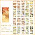 Seasonal Landscape PET Washi Journaling Scrapbooking Stickers Book ( 1pc )