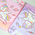 Unicorn File Folder A4 With 12 Layers ( 1pcs )