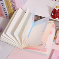 Milu Cat Kawaii Combination Lock Notebook Diary ( 1pc )