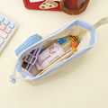 Aesthetic Wide Opening Multipurpose Stationery Pencil Pouch ( 1pc )
