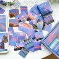 Time Notes Series Journaling Scrapbooking Self Adhesive Stickers ( 300pcs )